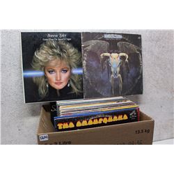 Box of LP Records (Bonnie Tyler, Eagles, etc;)
