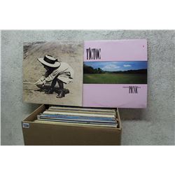 Box of LP Records (Phoebe Snow, TicToc, etc;)