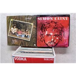 Box of LP Records (Yesterdays Gone, Simon Caine, etc;)