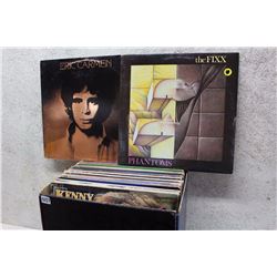 Box of LP Records (Eric Carmen, Phantoms, etc;)