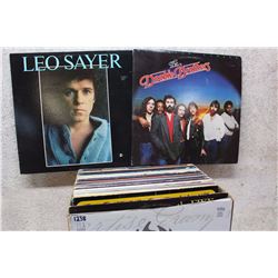 Box of LP Records (Leo Sayer, The Doobie Brothers, etc;)