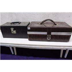 Lot of 8 Tracks (Charley’s Best, Billy Vaughn, etc;) & 8 Track Cases(2)(Black Case Is Locked)1277