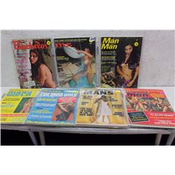 Lot of Misc Adult XXX Magazines (7)(Man to Man, mr., etc;)