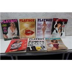 Lot of Playboy Magazines (7)(Various Dates 1979-81)