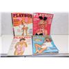 Image 1 : Lot of Playboy Magazines (4)(1978-79)