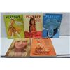 Image 1 : Lot of Playboy Magazines (5)(Various Dates 1963-70)