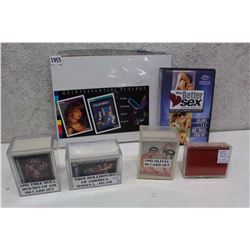 Lot of Adult XXX Card Sets (300+ Cards)(1993 Three Dollhouses of America, 1992 Olivia, etc;) & The B