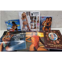 Lot of Adult XXX Calendars (6)(Various Dates 1983-2016)