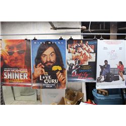 Lot of Movie Posters (5)(Shiner, Skindeep, etc;)