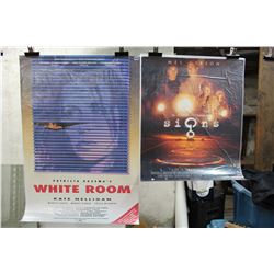 Lot of Movie Posters (2)(White Room & Signs)