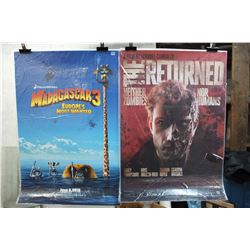 Lot of Movie Posters (2)(Madagascar 3 & The Returned)