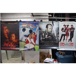 Lot of Movie Posters (5)(The Bucket List, In The Name of The King, etc;)