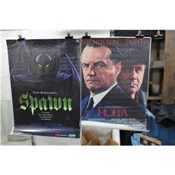 Lot of Movie Posters (2)(Spawn & Hoffa)