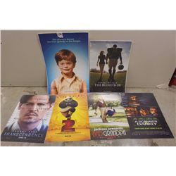 Lot Of Movie Posters (6) (Transcendence, A Scanner Darkly, The Blind Side, Etc)