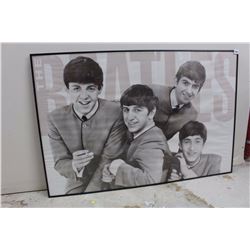 The Beatles, Custom Framed Poster (25 ½” x 35 ½”)