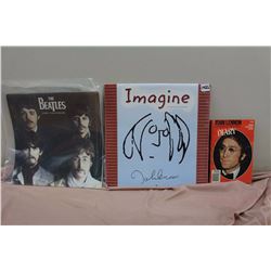 Lot Of Beatles Memorabilia (Imagine, 2000 Calendar, John Lennon Diary)