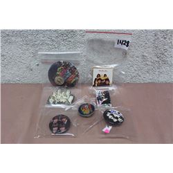 Lot of The Beatles Button Pins (7)