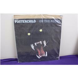 Fosterchild “On the Prowl” Promotional LP Album Cover Poster