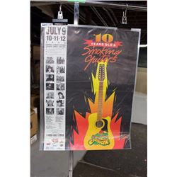Craven Music Festival – Smoking Guitars Poster