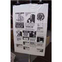 Monterey Pop Festival Ad Slick Poster