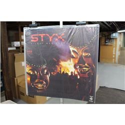 Styx “Kilroy Was Here” Promotional LP Album Cover Poster