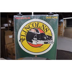 The Lincolns “Tale One” Promotional LP Album Cover Poster