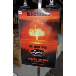 Lazerblade Final Show at Lydia’s Poster