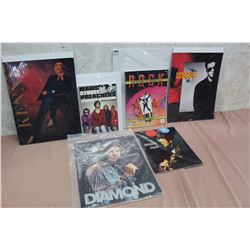 Lot Of Music Books, Posters, Etc (Billy Joel, Johnny Cash, Etc)