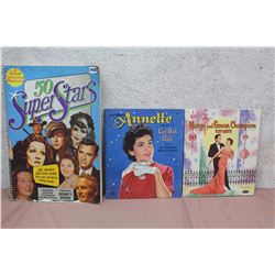 Lot Of Vintage Books (Annette, Marge And Gower, 50 Super Stars)
