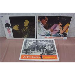 Movie Original Lobby Cards (3) (The Spy With A Cold Nose, Lylah Clare, A Thousand Clowns)