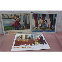 Movie Original Lobby Cards (3) (Spencer’s Mountain, Kisses For My President, The Oscar)