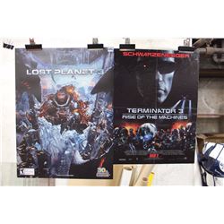 Lot Of Posters (Terminator 3, Lost Planet 3)