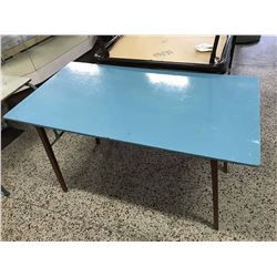 Blue Painted Table