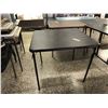 Image 3 : Black Folding Card Table