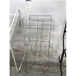 Retail LP Record Wire Display Stand