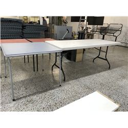 Plastic Folding Leg Tables With Card Table