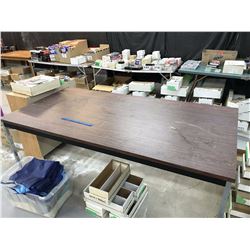 Large Metal Legged Table