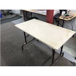 Wood Folding  Leg Table