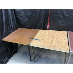 Pair of Folding Leg Card Tables
