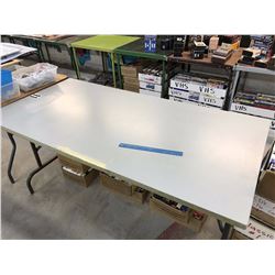 Wood Folding  Leg Table