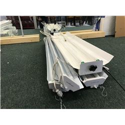 Hanging Florescent Lights (4) (Working, Regular AC Plug)