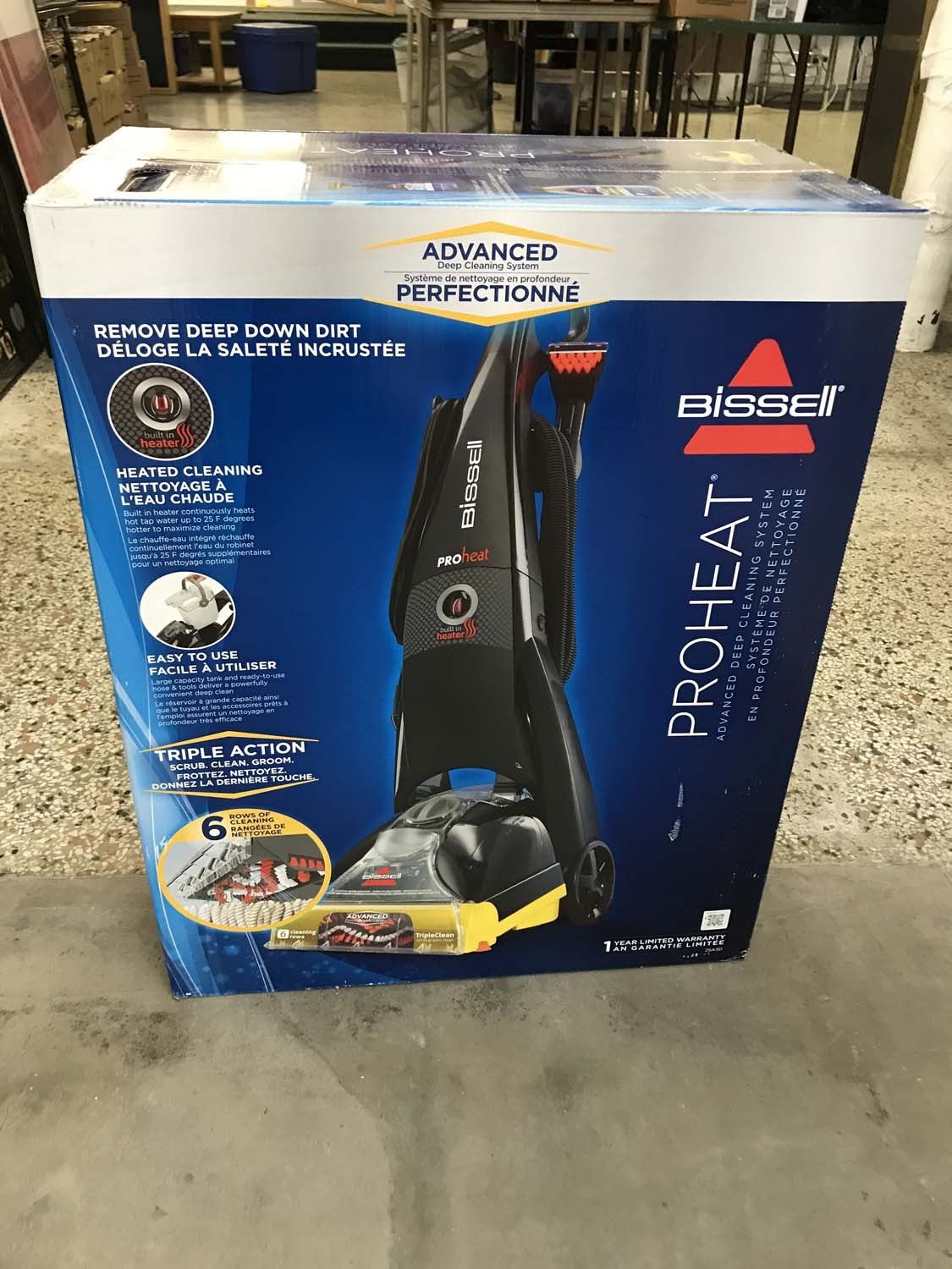 Bissel Advanced Deep Cleaning System, NIB Bodnarus Auctioneering