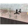 Image 1 : Assorted Stands For Pictures, Plates, Etc;