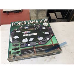 Boxed Poker Table Top Set