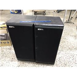 Pair of Sound Dynamics Speakers (working, one of the face covers has a couple of broken clips)