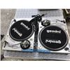 Image 2 : Pair of Gemini PT-2000  DJ Turn Turntables