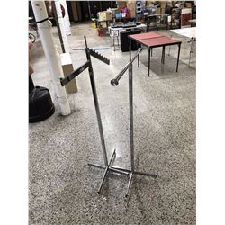 Pair of Store Clothing Display Stands