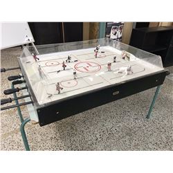 FoosBall Style Hockey Game (Needs Puck, One Player Needs Repair)