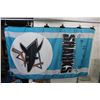 Image 1 : San Jose Sharks Hockey Flag