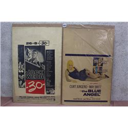 Lot Of Vintage Movie Posters (2) (30, The Blue Angel)